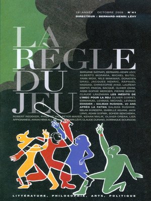 cover image of La règle du jeu n°41